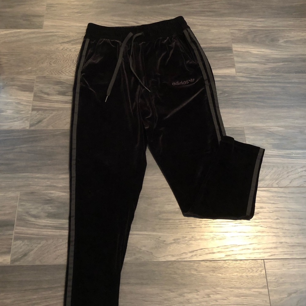Velvet Adidas Joggers